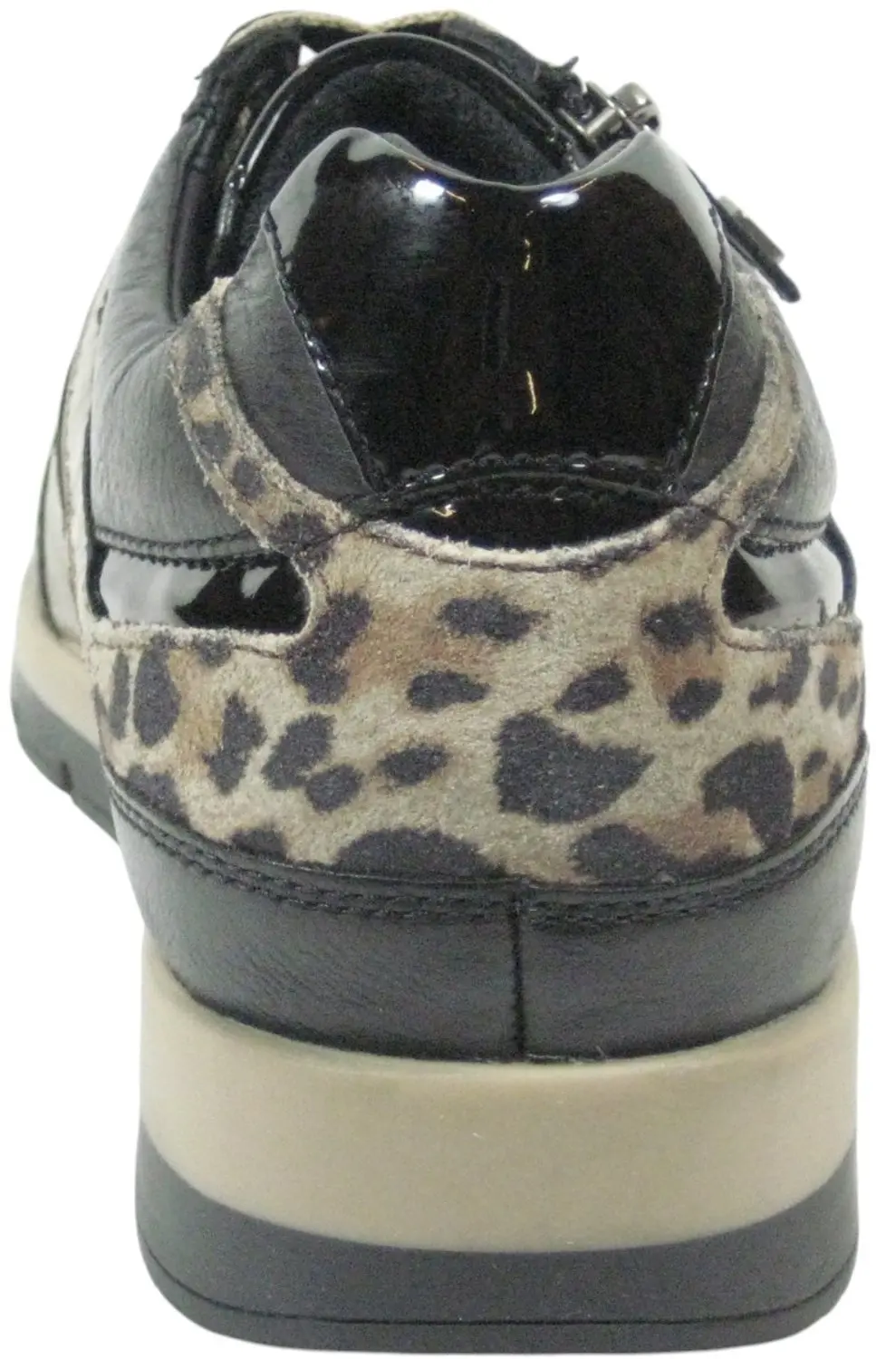 Helioform - Dames sneaker - Wijdte K Extra breed - Artikel 249.007-0350 - Zwart/Combi - Maat 38.5 - afbeelding 3 van 4