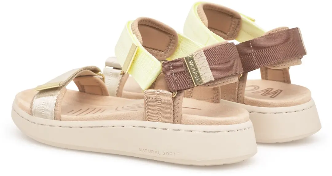 Woden Line Sandalen Wit EU 38 Vrouw