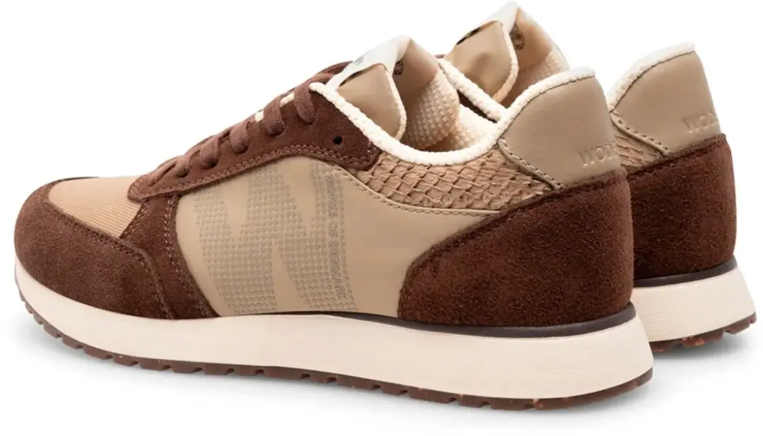 Woden Ronja Dames Sneakers 41 - Bruin - afbeelding 4 van 6