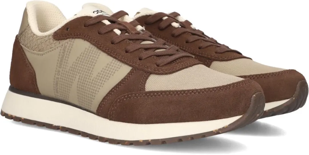 Woden Ronja Dames Sneakers 41 - Bruin - afbeelding 5 van 6