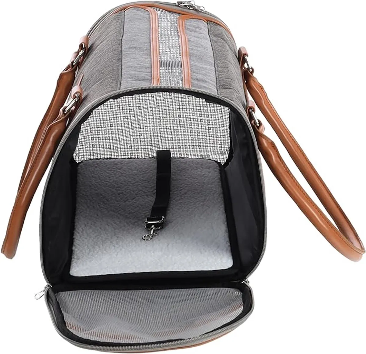 Flamingo Sitka Draagtas voor Honden & Katten - 45x25x28cm Grijs