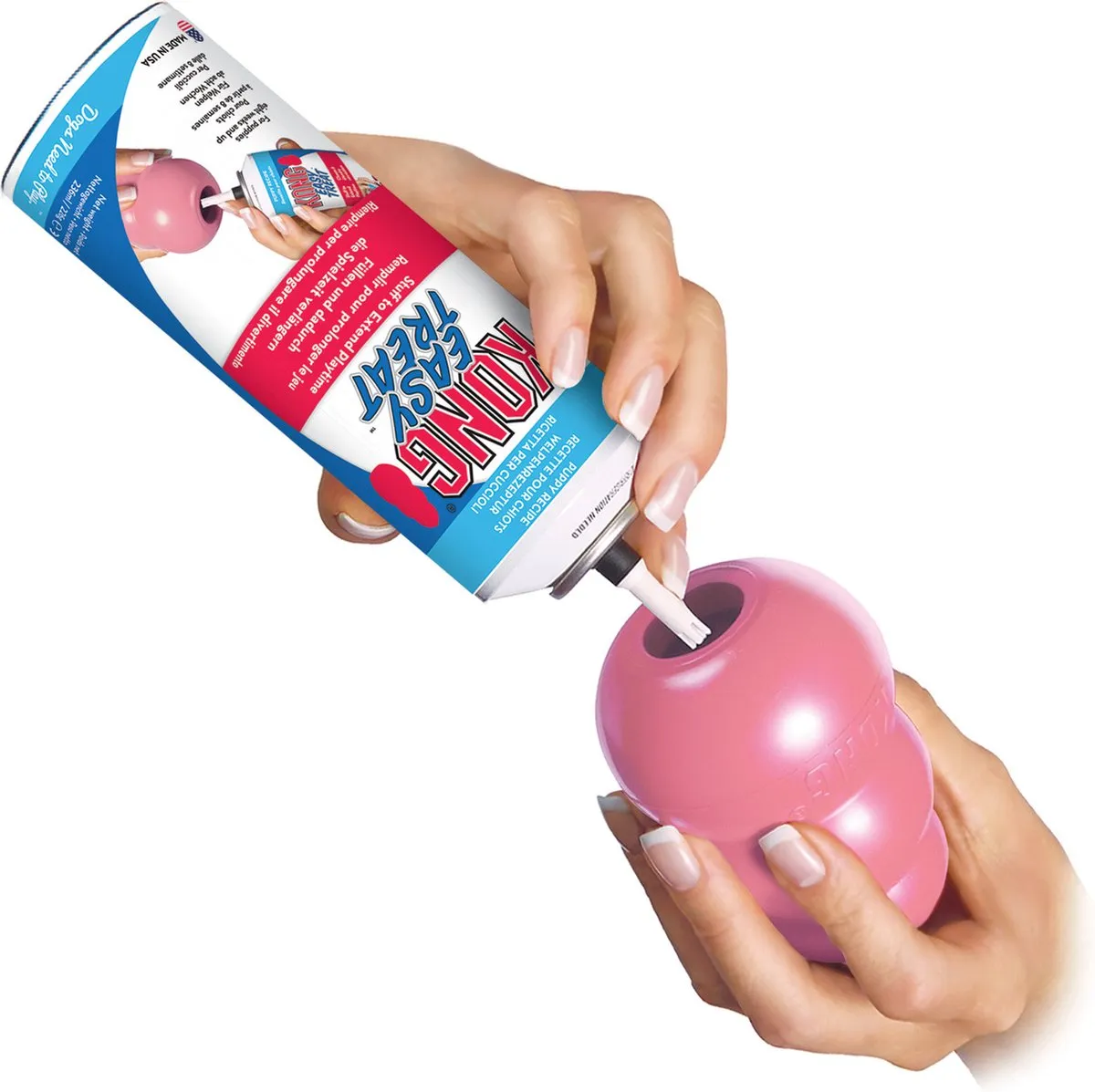 KONG Puppy Speelgoed M - 8,64 cm - Willekeurige Kleur