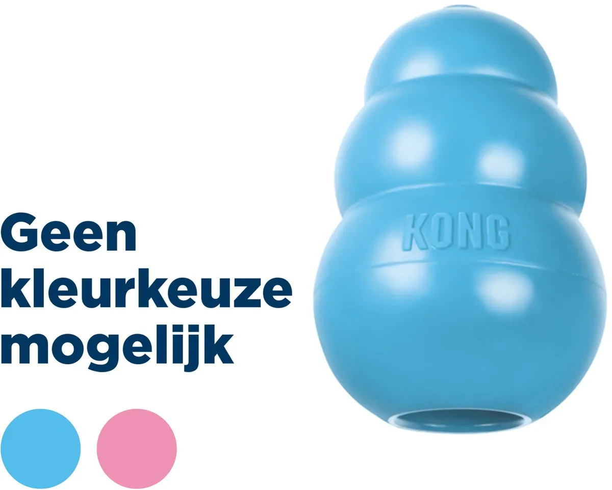 KONG Puppy Speelgoed M - 8,64 cm - Willekeurige Kleur