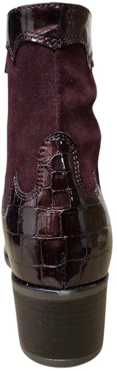 DL Sport Navajo TDM Enkellaarzen Aubergine - afbeelding 3 van 4