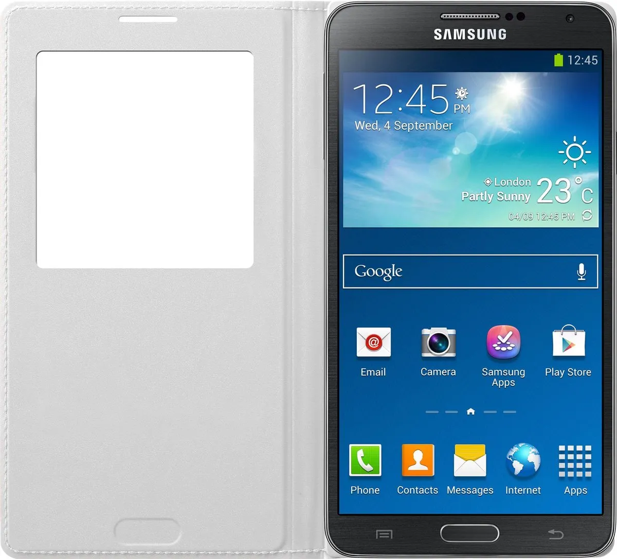 Samsung S-View Cover Galaxy Note3 Neo - Wit