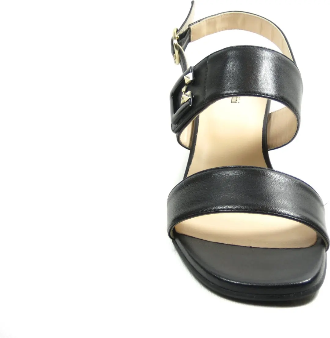 NeroGiardini Sandalen zwart met hak maat 38 - afbeelding 4 van 6
