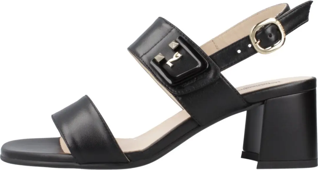 NeroGiardini Sandalen zwart met hak maat 38 - afbeelding 2 van 6