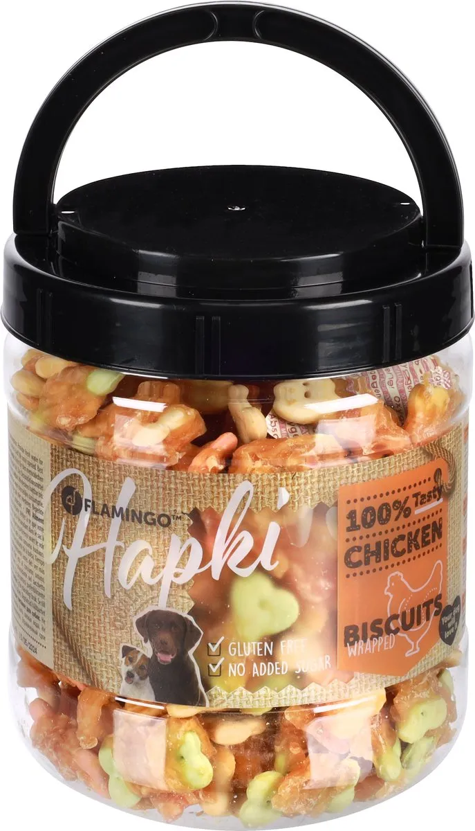 Flamingo Hondensnacks Kip Koekjes 550g