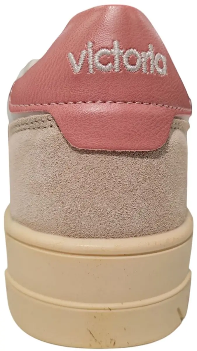 Victoria Effecto Sneakers Dames - wit/grijs/roze - afbeelding 2 van 6