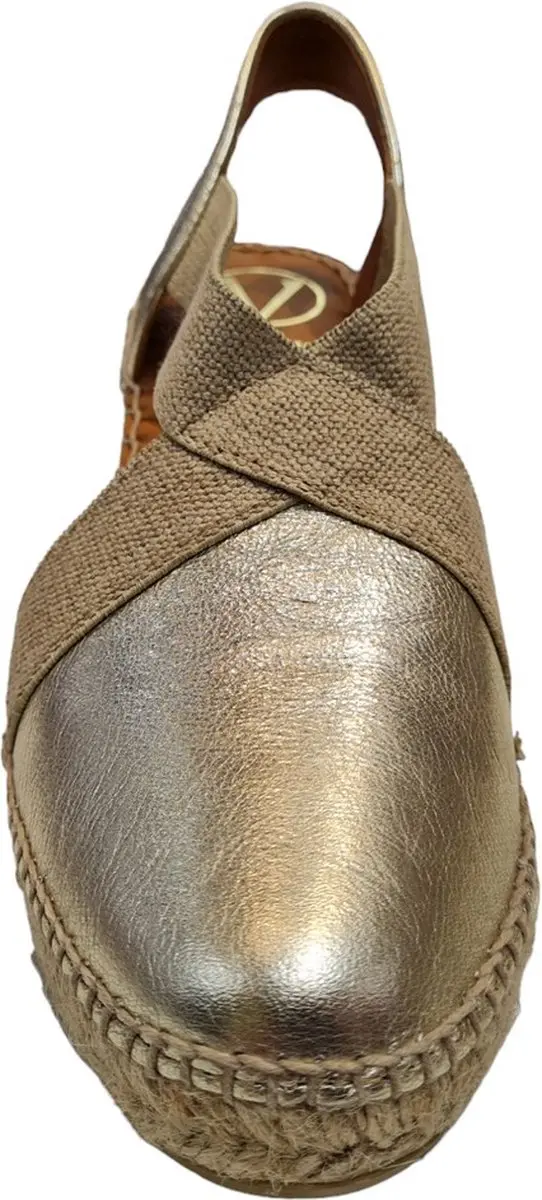 Viguera 1382 Elista Sahara Dames Sandaletten Goud 38 - afbeelding 6 van 6