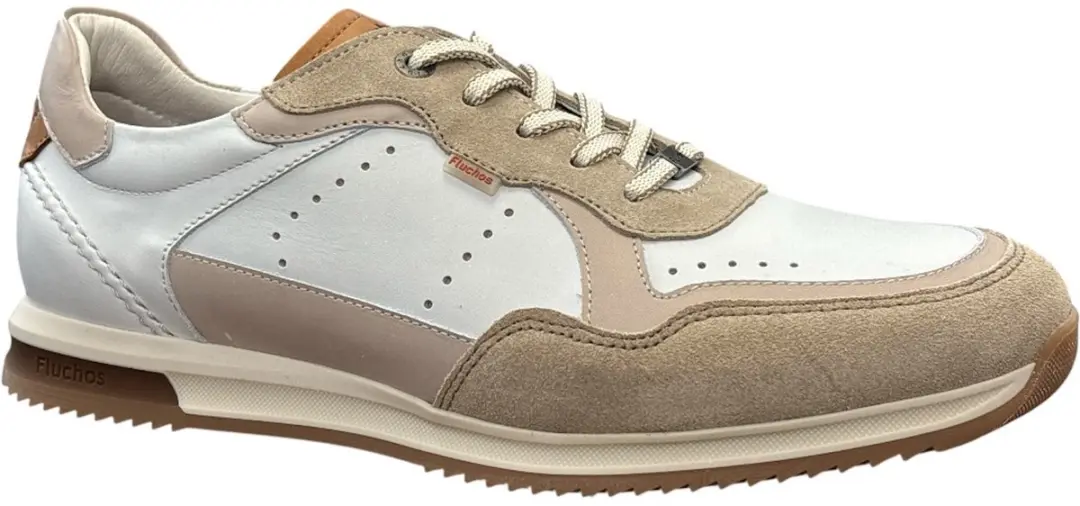 Fluchos Sneaker Offwhite/Beige - Maat 42