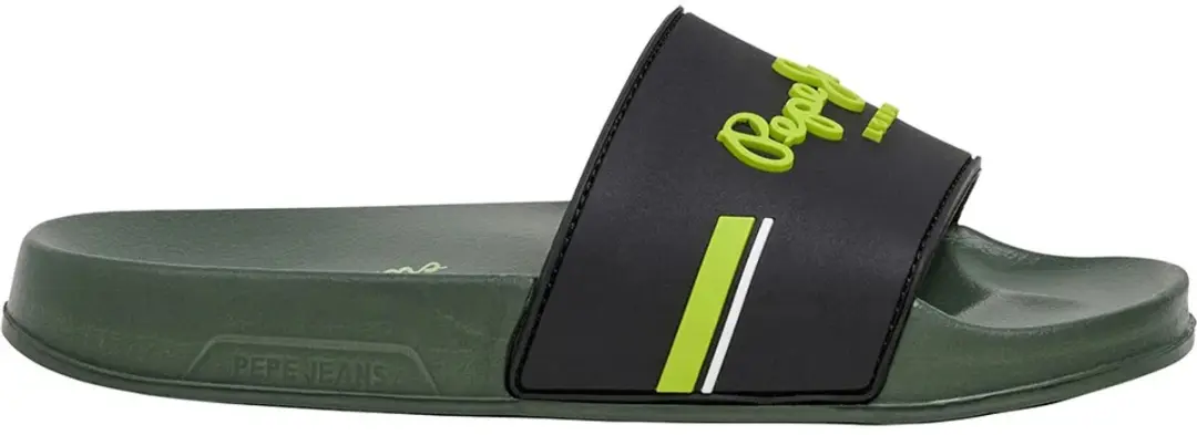 Pepe Jeans Zone Slippers Groen EU 35 Jongen