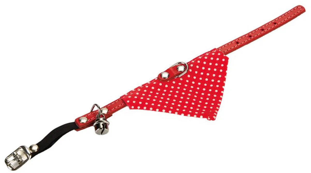 Beeztees Kattenhalsband Rood - 32x1x0,2cm