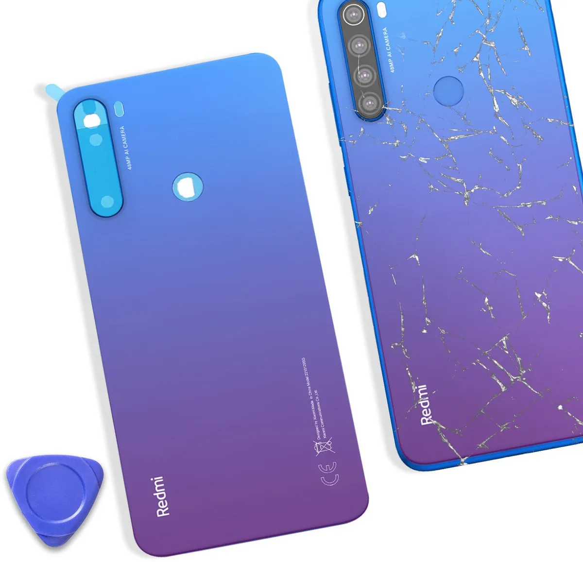Xiaomi Redmi Note 8T Achterkant - Nachtblauw