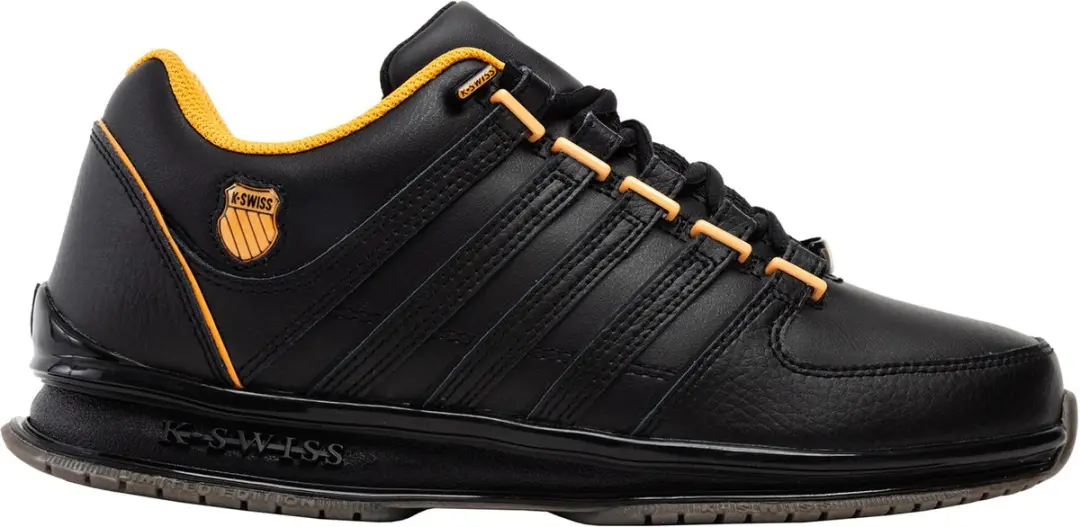 K-Swiss Rinzler heren sneaker sportschoen 01235-014-M zwart/orange - afbeelding 6 van 6