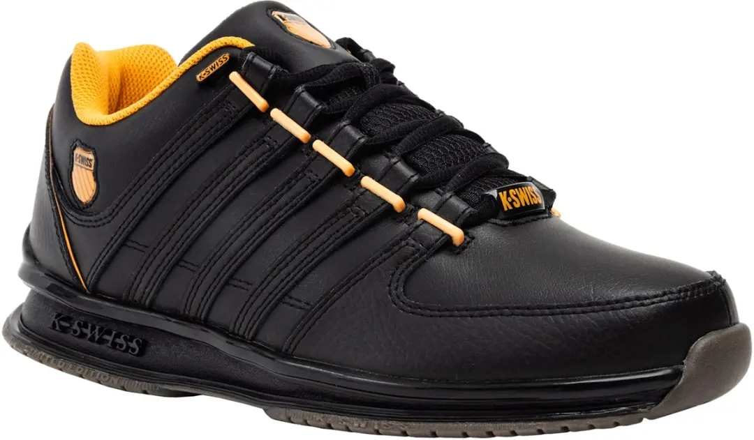 K-Swiss Rinzler heren sneaker sportschoen 01235-014-M zwart/orange