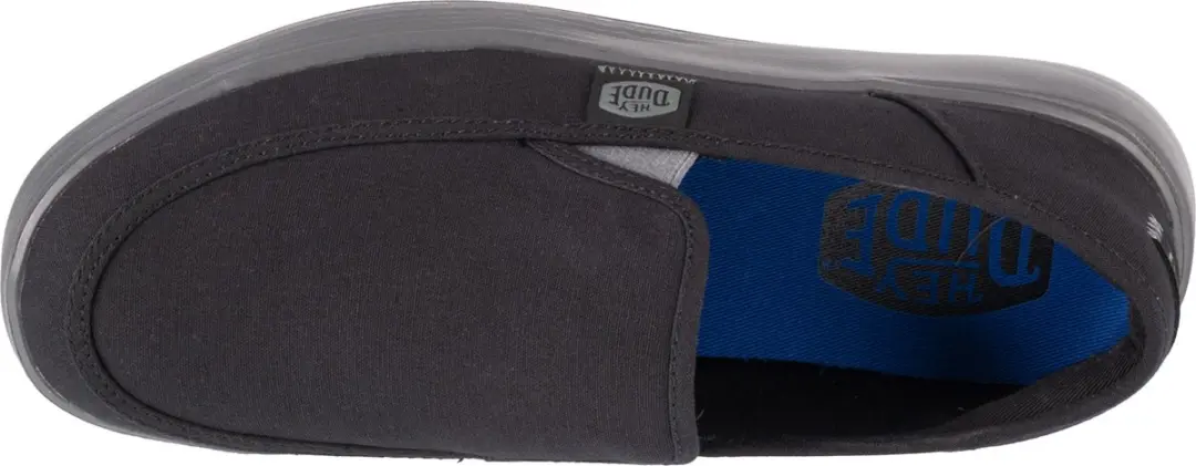Hey Dude Sunapee Lage Sneakers - Zwart - afbeelding 5 van 6
