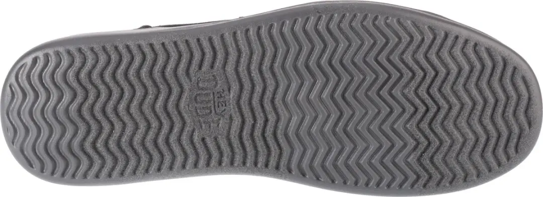 Hey Dude Sunapee Lage Sneakers - Zwart - afbeelding 6 van 6