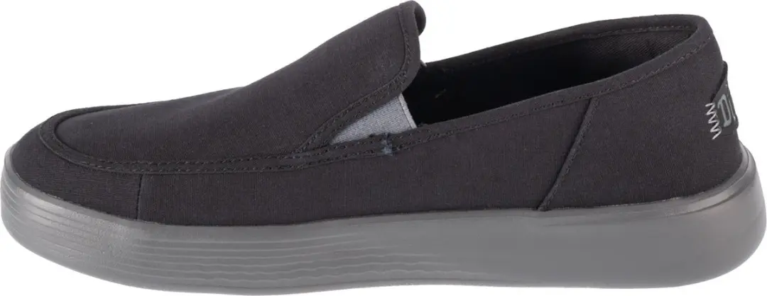 Hey Dude Sunapee Lage Sneakers - Zwart - afbeelding 4 van 6