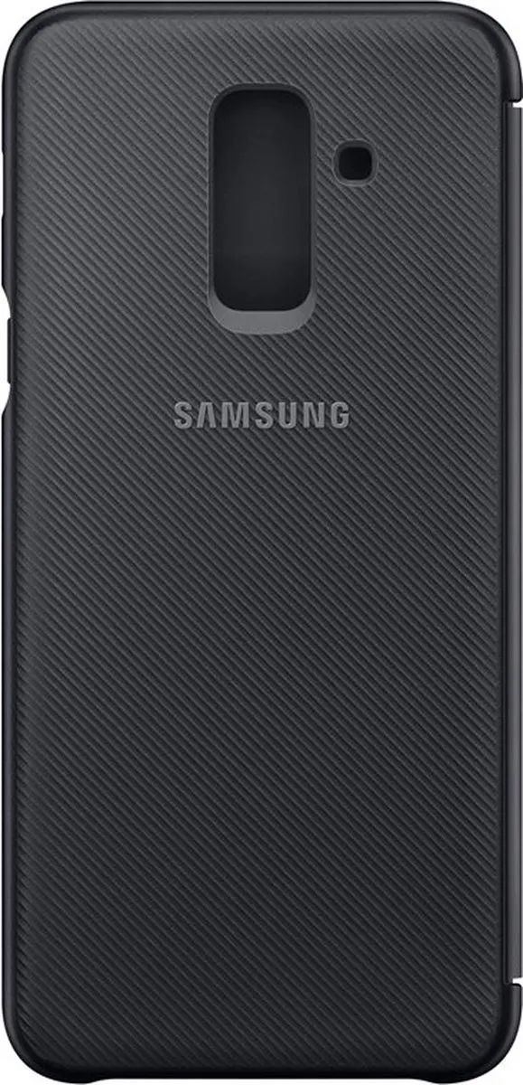 Samsung Galaxy A6+ Wallet Cover - Zwart - afbeelding 6 van 6