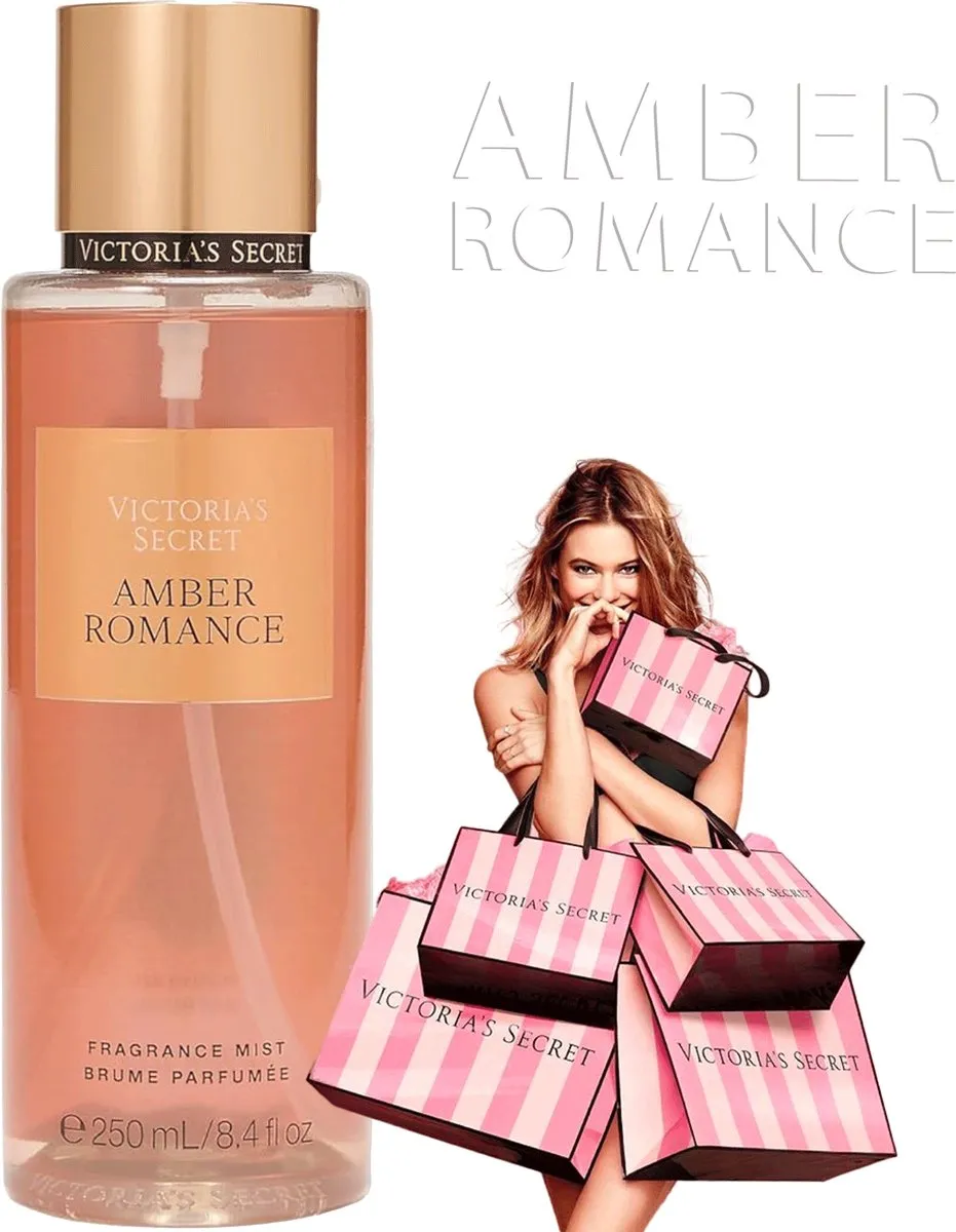 Victoria's Secret Amber Romance BodyMist 250ml - Incl. Geschenktas