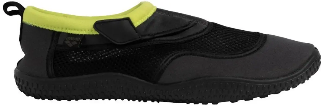 Arena Waterschoenen Darkgrey-Lime Teenslipper 43 - afbeelding 3 van 4