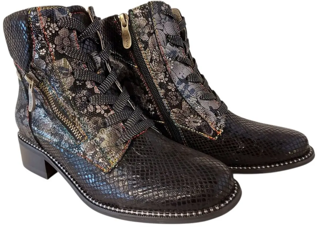 Laura Vita Veterboot Emcmao 66 SL68118-66 Noir Combi