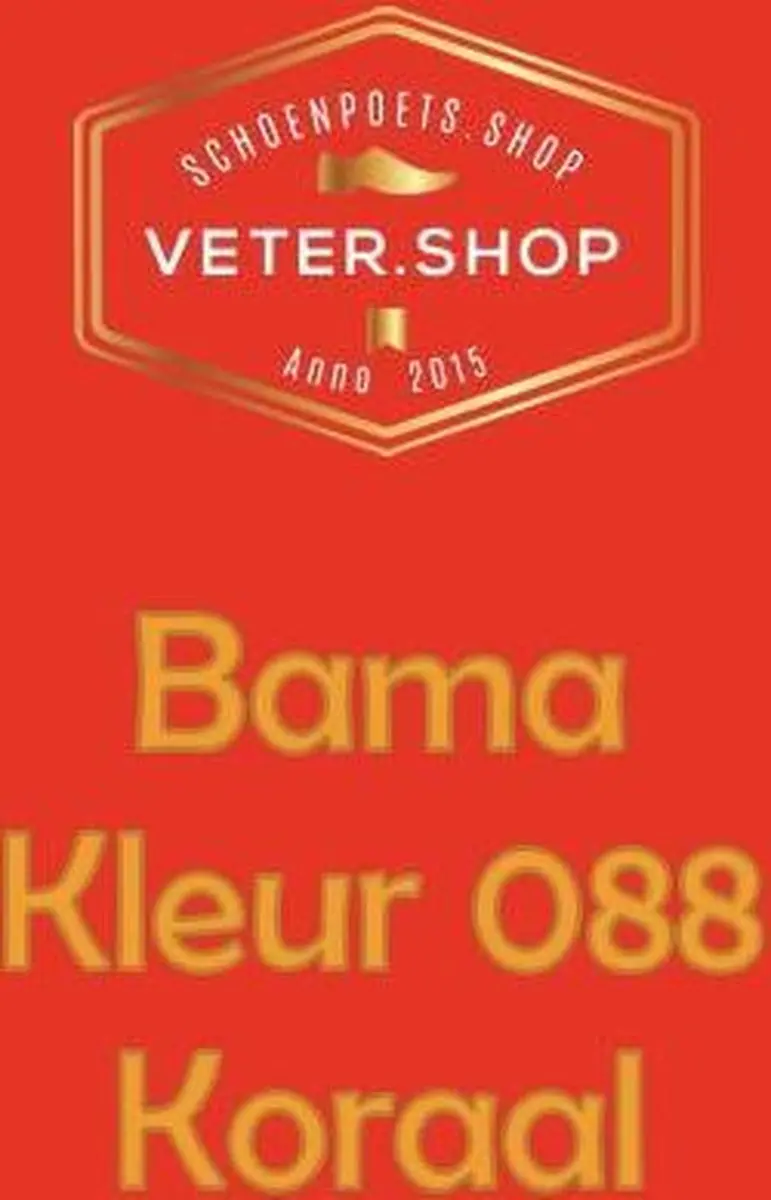 Bama G56 schoen creme voor glad leer