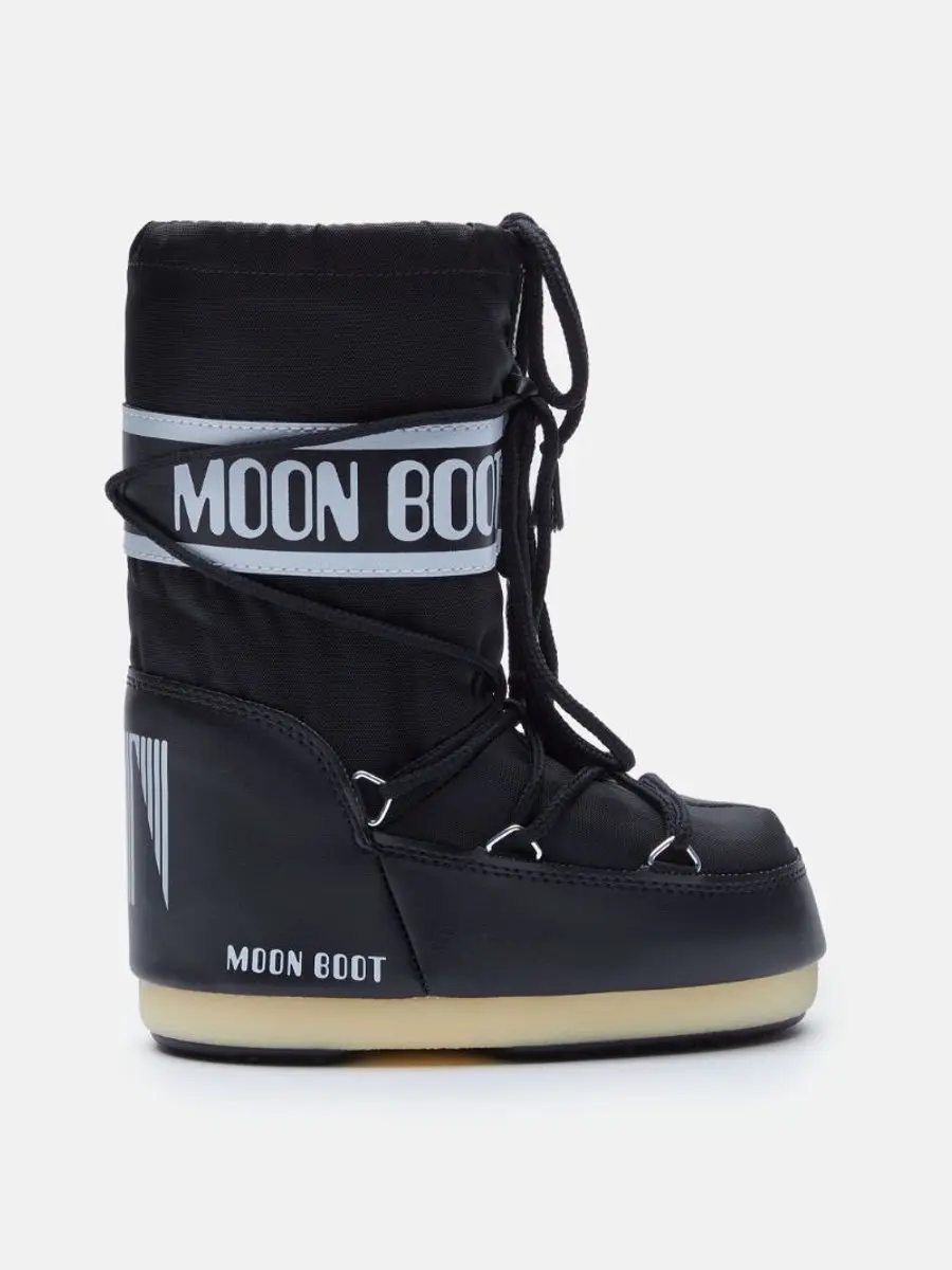 MOON BOOT ZWART Thermoboots / Snowboots / Sneeuwlaarzen
