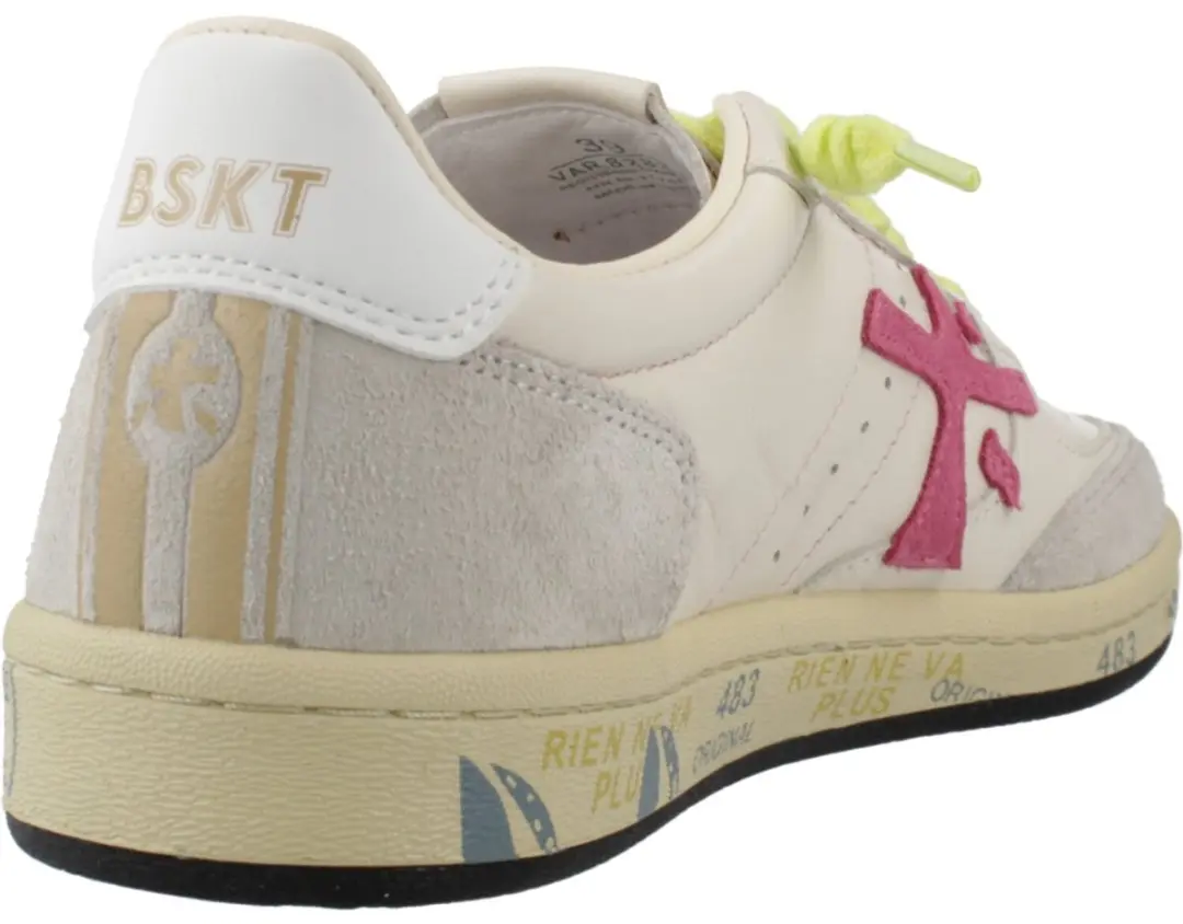 Premiata Bsktclad VAR.8283 Sneakers - 39 - Gebr. Wit - afbeelding 5 van 6