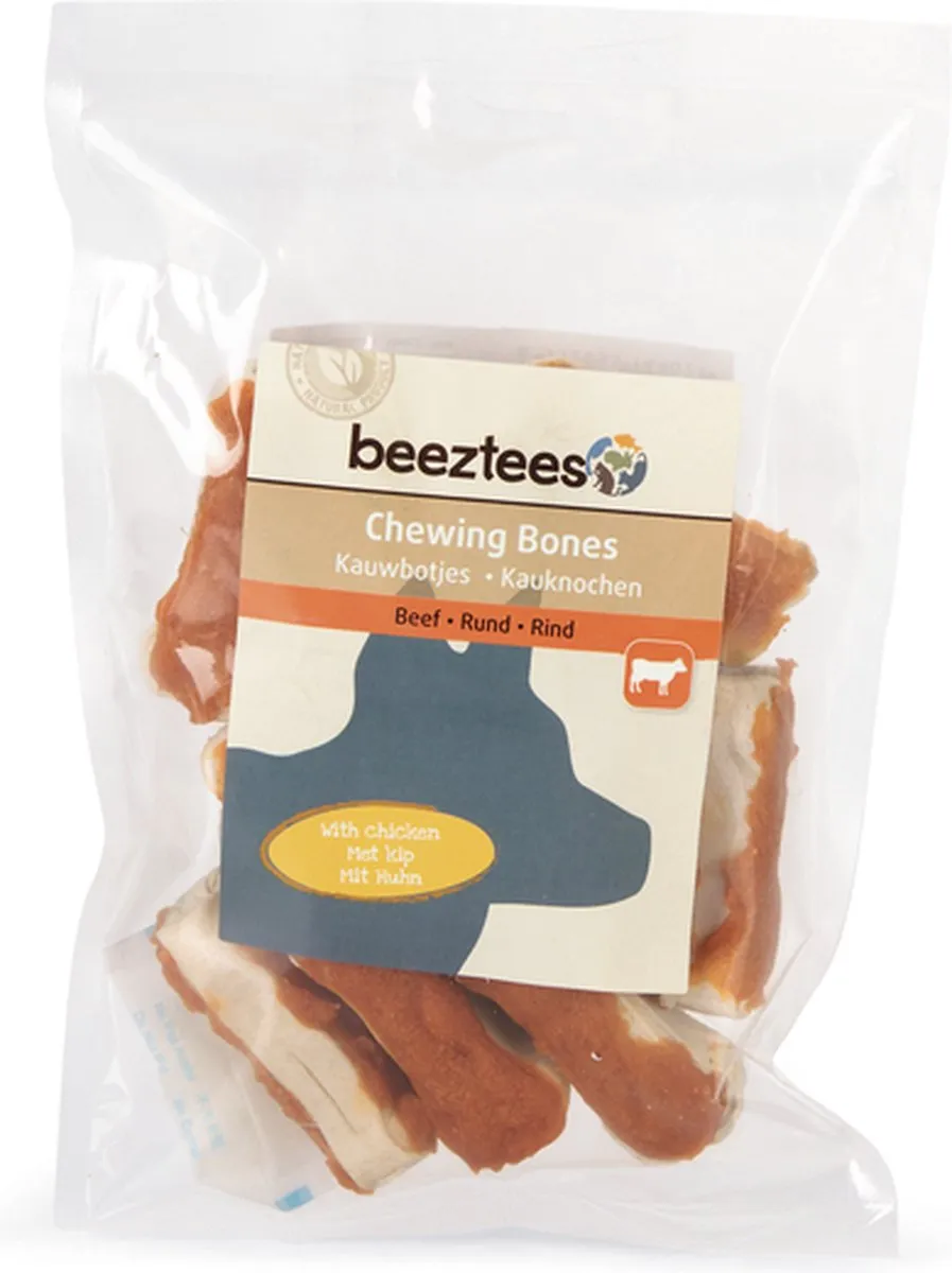 Beeztees Kauwbotjes Kip - 12 Stuks