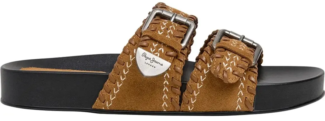 Pepe Jeans Agnes Ethnic Sandalen Bruin EU 40 Vrouw