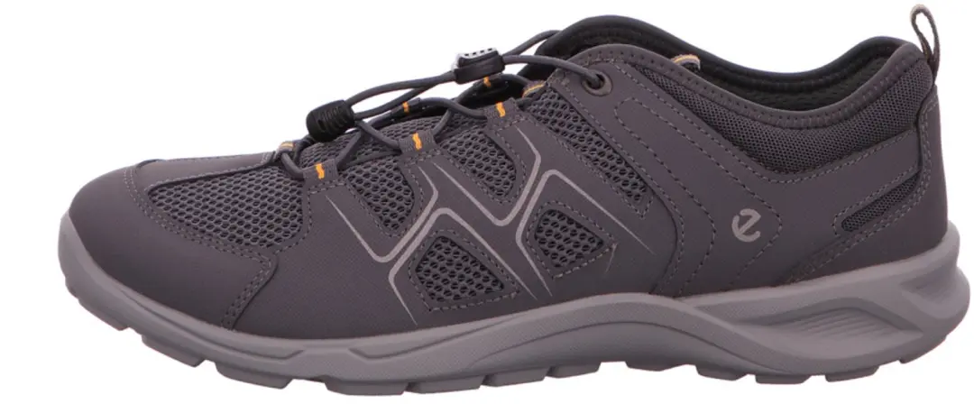 Ecco Unisex Veterschoenen grijs maat 47