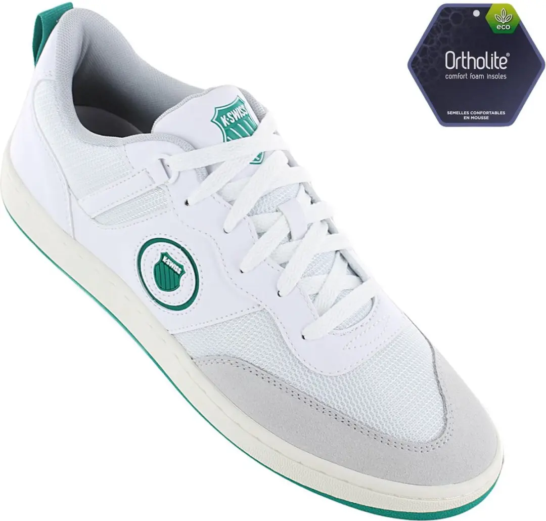 K-Swiss K-Varsity Heren Sneakers Wit - afbeelding 6 van 6