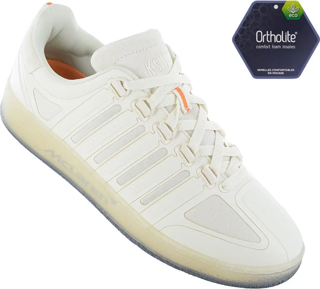 K-Swiss x McLaren Classic VN STC Heren Sneakers Wit - afbeelding 6 van 6