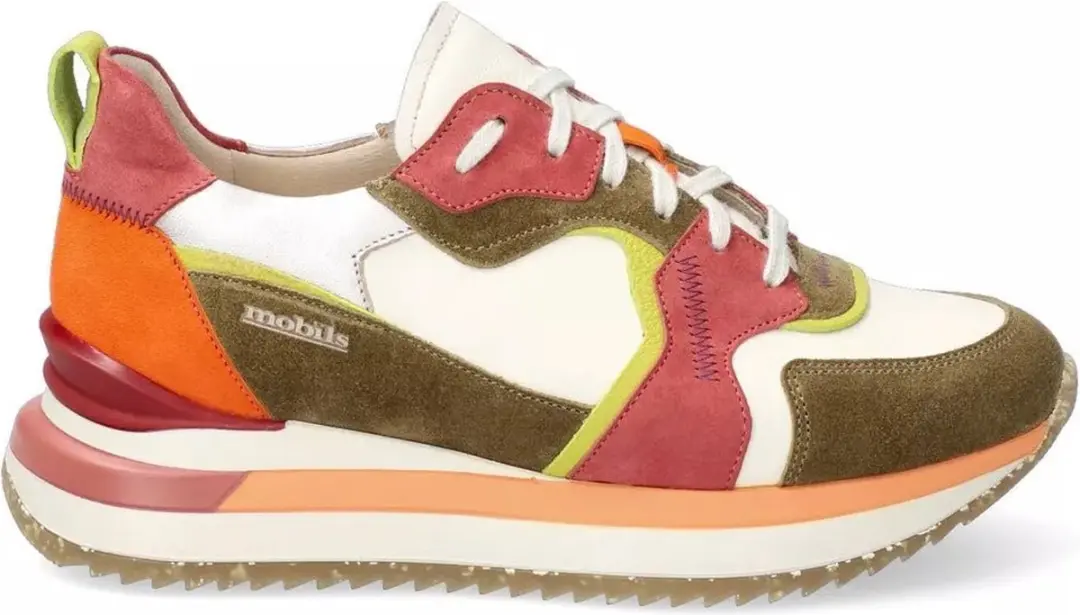 Mephisto Mobils Janel - dames sneaker - Multikleur - maat 37.5 (EU) 4.5 (UK)