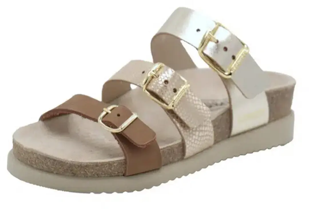 Mephisto Hyacinta Scratch Dames slippers 36 - Wit/beige - afbeelding 3 van 3
