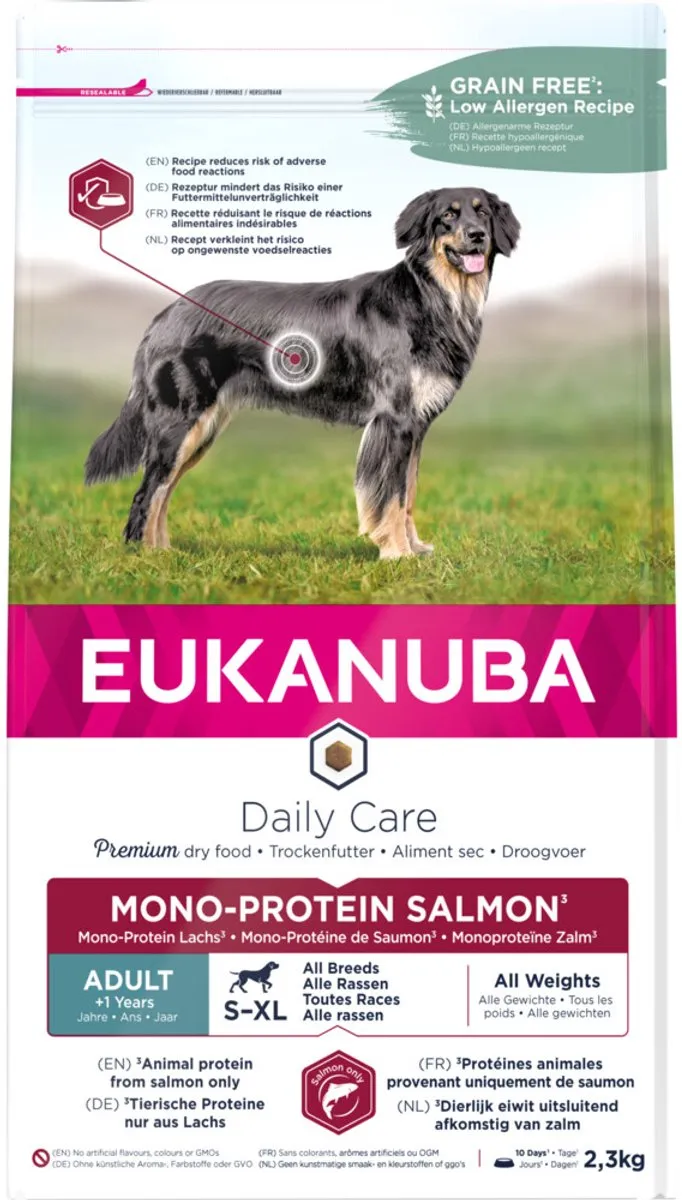 Eukanuba Adult Zalm Droogvoer 3x2,3kg