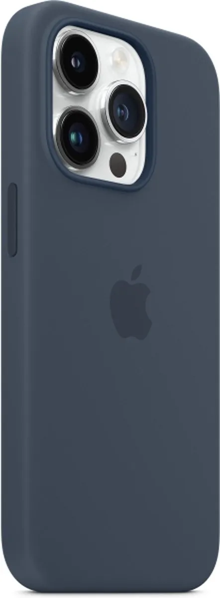 Apple Siliconen Hoesje MagSafe iPhone 14 Pro Max MPTQ3ZM/A - Stormblauw - afbeelding 6 van 6