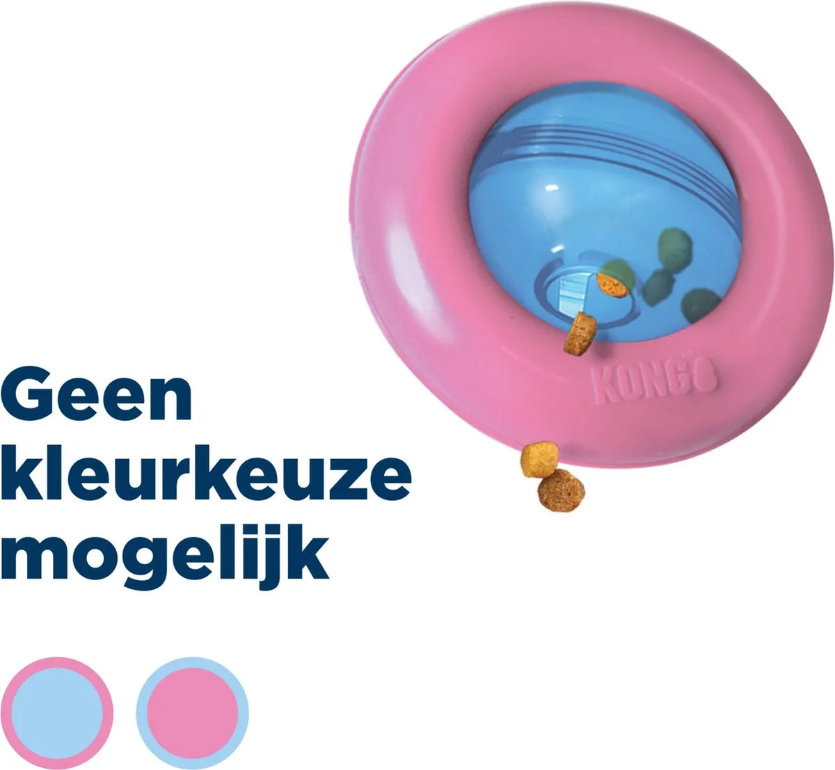 KONG Gyro Puppy Voetbal Assorti S