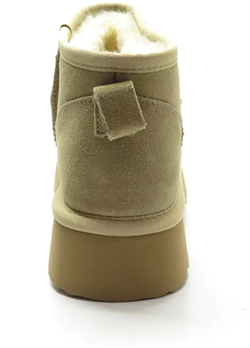 Shoecolate 8.24.21.150 Enkellaarzen - Beige 39 - afbeelding 3 van 6