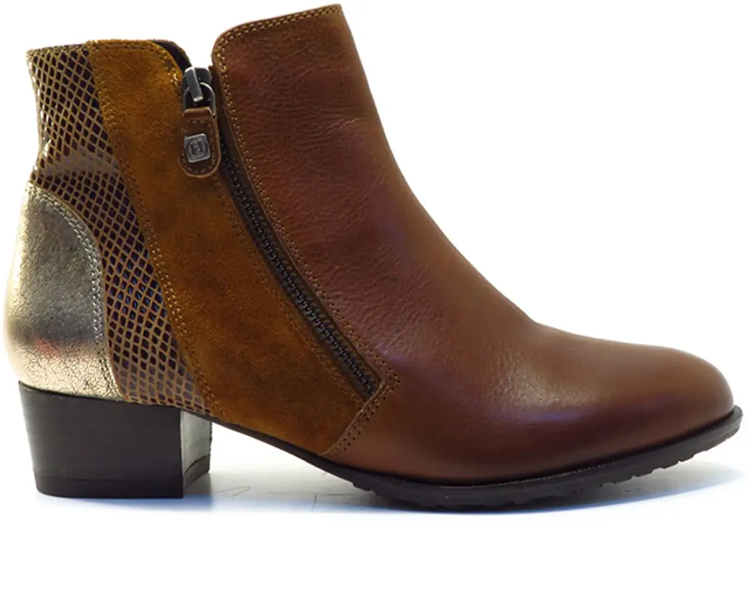 Helioform Enkellaarzen - Cognac - afbeelding 5 van 6