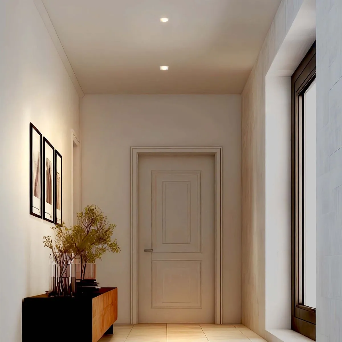 Ledvion LED Inbouwspot Vierkant 81x81mm GU10 - Wit