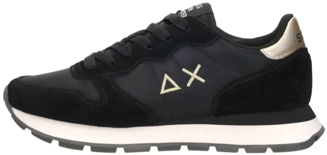 Sun68 Ally Solid Nylon Sneakers - Zwart 37 - afbeelding 2 van 6