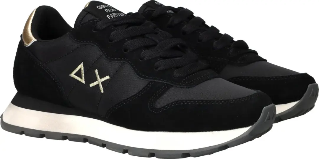 Sun68 Ally Solid Nylon Sneakers - Zwart 37 - afbeelding 4 van 6