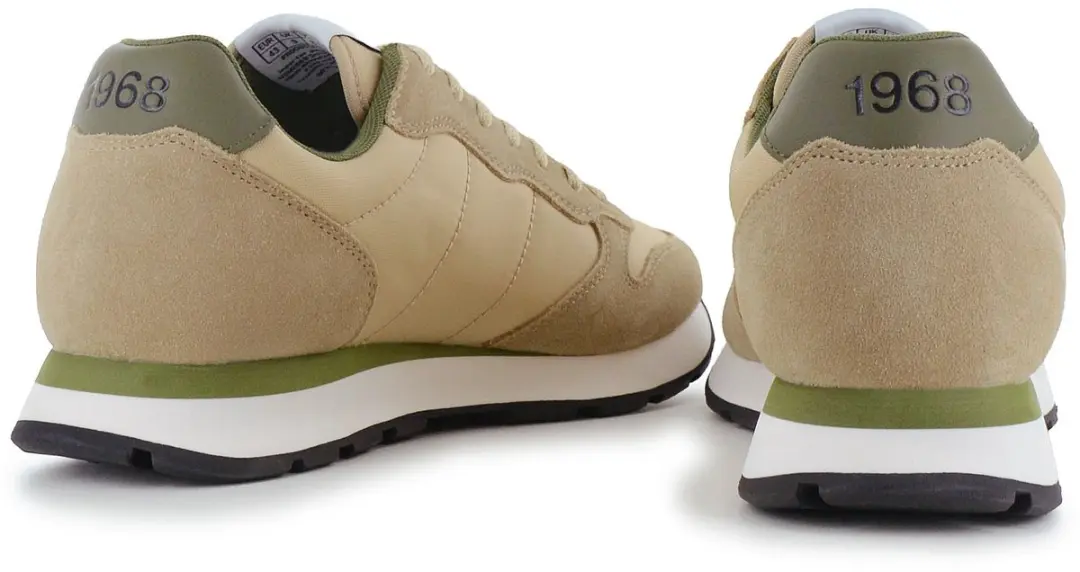 SUN68 Tom Solid - Heren Sneakers Schoenen Beige Z36101-16 , Maat: EU 44 - afbeelding 5 van 6