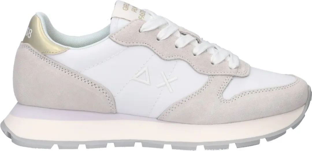 Sun 68 Ally Gold Silver Sneakers