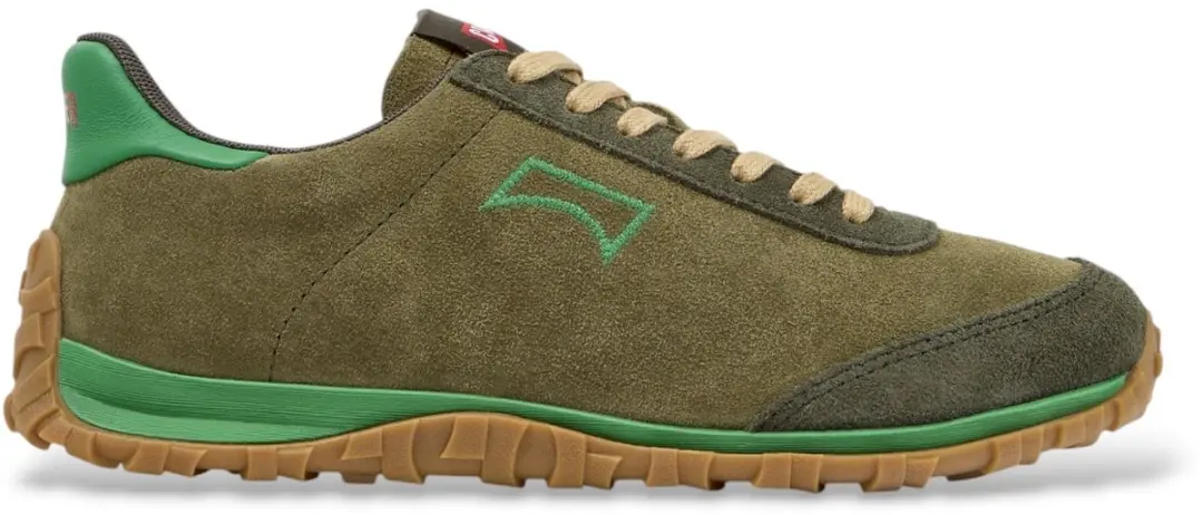 Camper Groene Drift Walk sneakers van leer