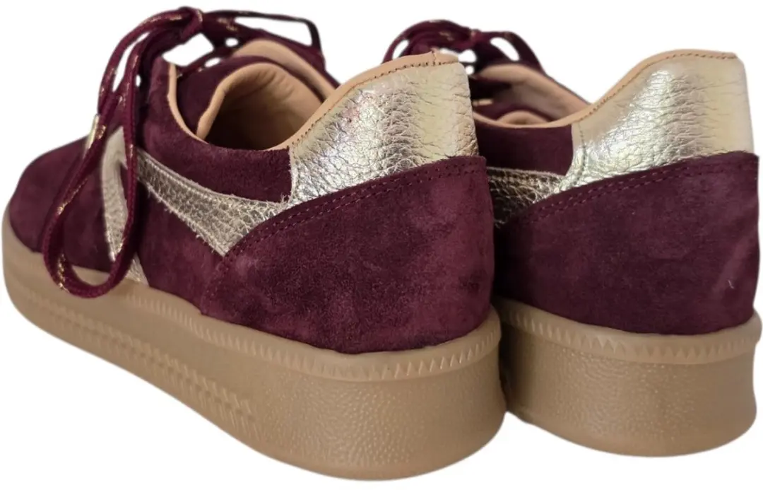 Babouche Sneaker Liva-48 Bordeaux