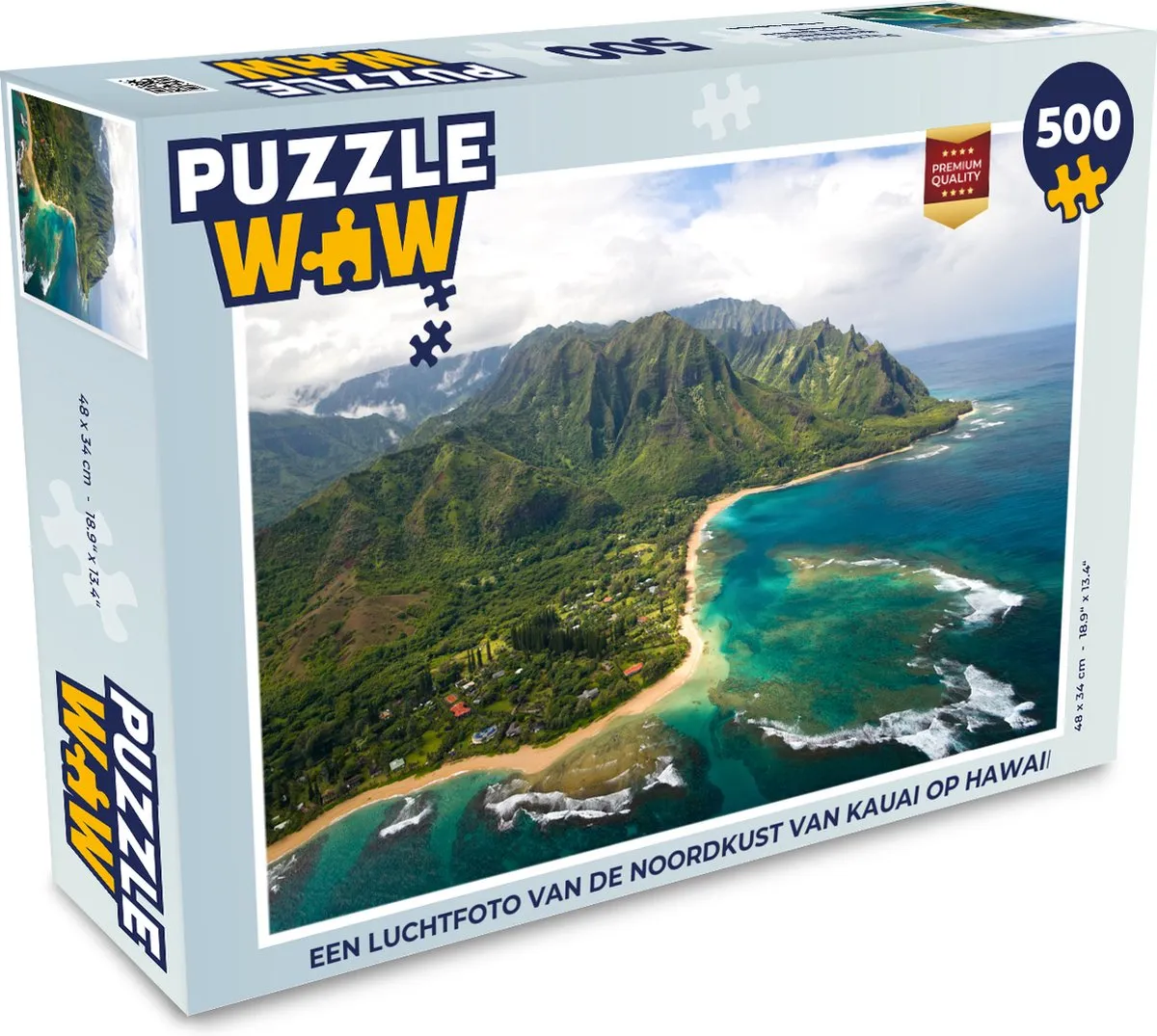 PuzzleWow Legpuzzel Kauai Noordkust
